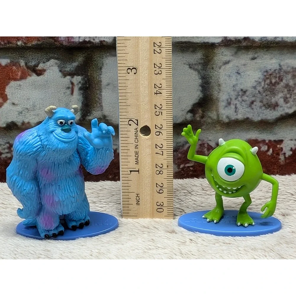 Disney Pixar Monsters Inc Mike and Sulley Mini Figure Set 2019 Mattel 1186 MJ